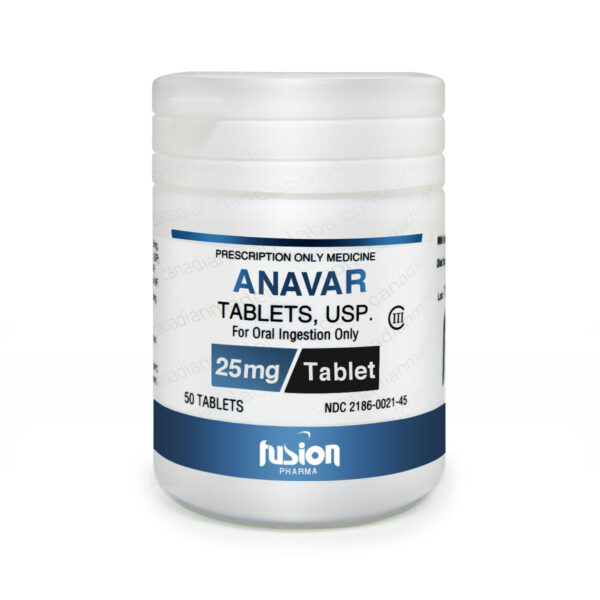 Anavar 25MG 50 Tablets