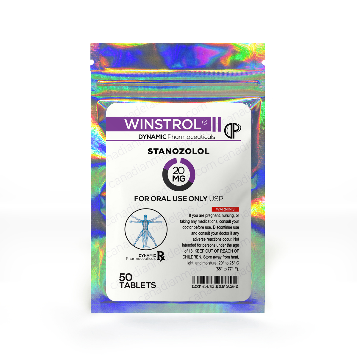 WINSTROL (20MG) (50 TABLETS)