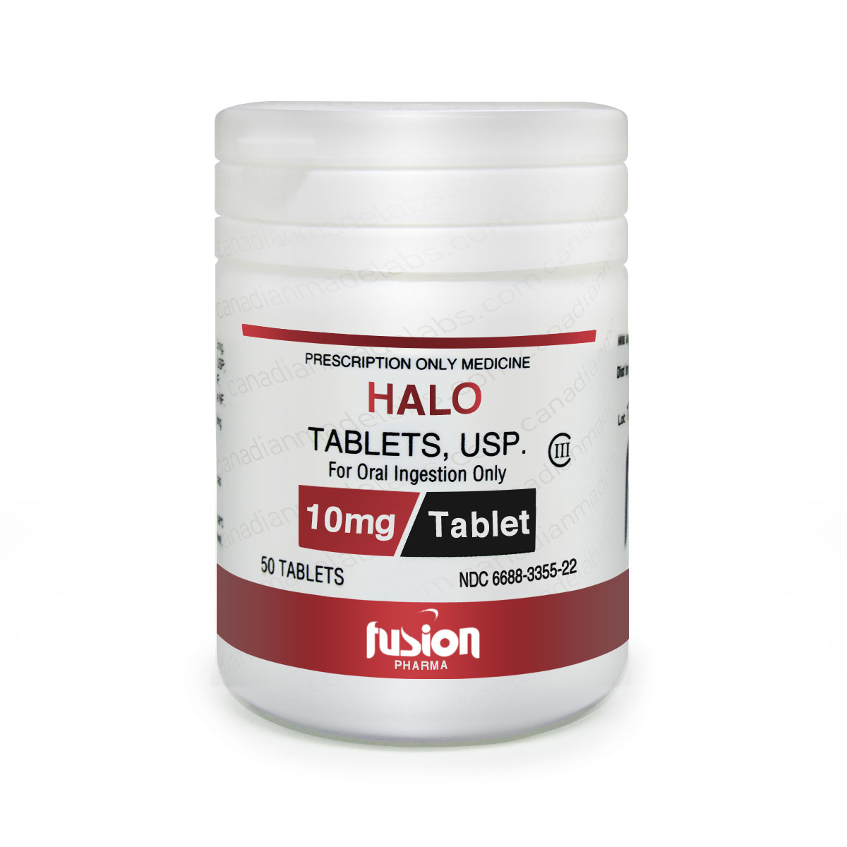 Halo 10MG 50 Tablets